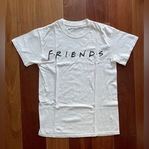 Urban Outfitters ‘Friends’ Logo White Graphic T-Shirt